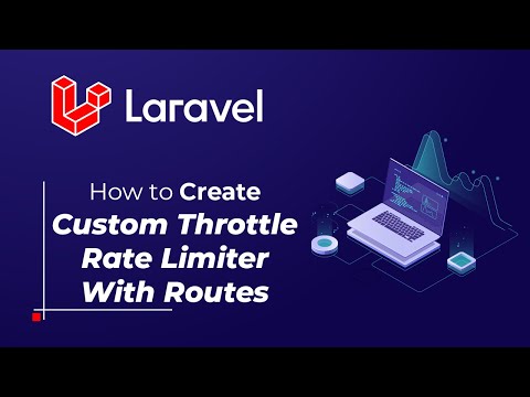 How to Create Custom Throttle/Rate Limiter and Use with Routes to Limit HTTP Requests | Laravel Urdu