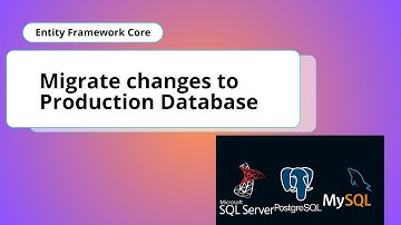 9.EF Core Migrate Database to Production Step by Step