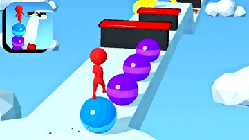 Stack Rider - All Levels 1-3 Gameplay (iOS,Android)