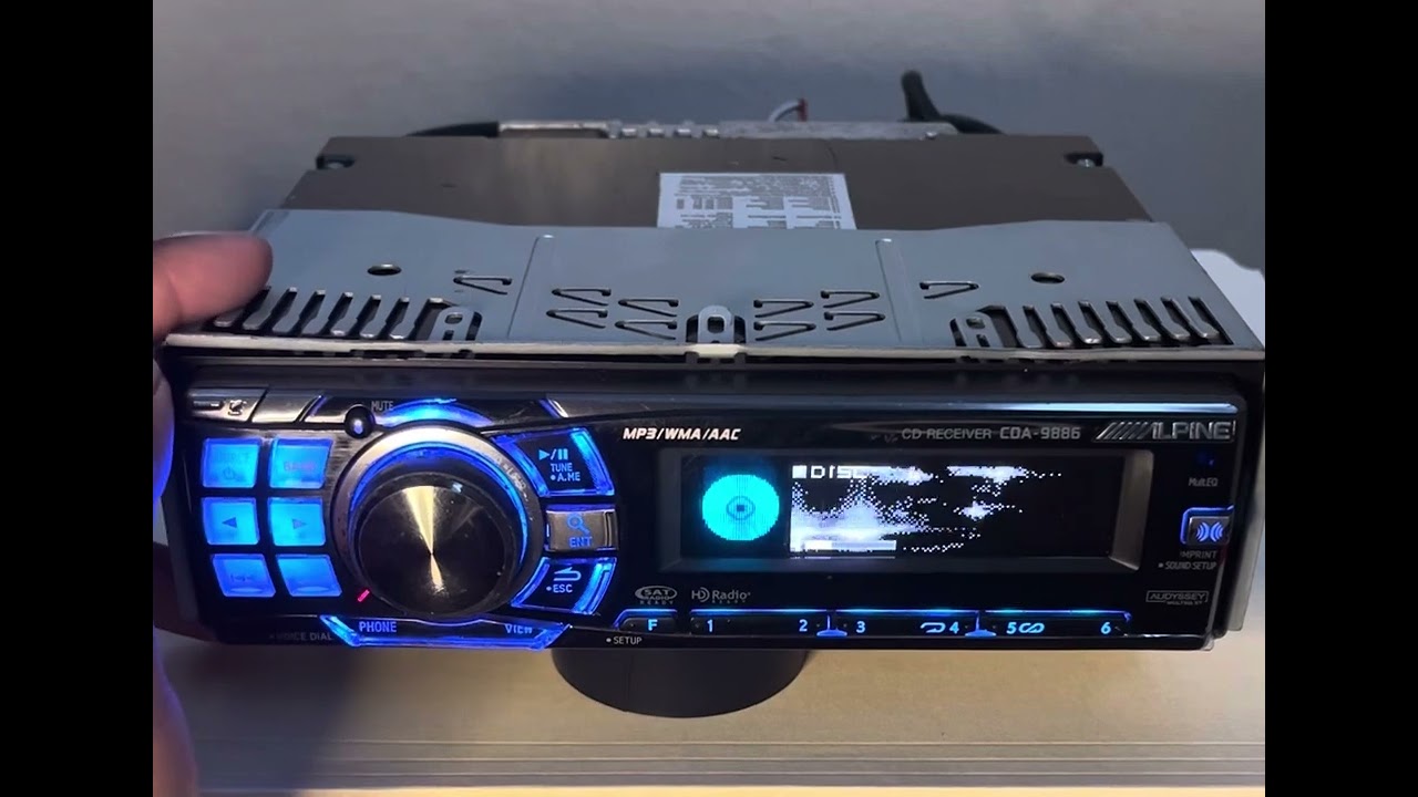 Alpine cda-9886