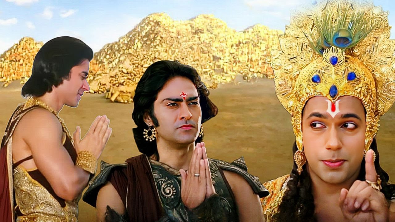 श्रीकृष्ण ने सोने का पहाड़ बना कर कैसे परखी कर्ण और अर्जुन की दानशीलता?  || Suryaputra Karn ||