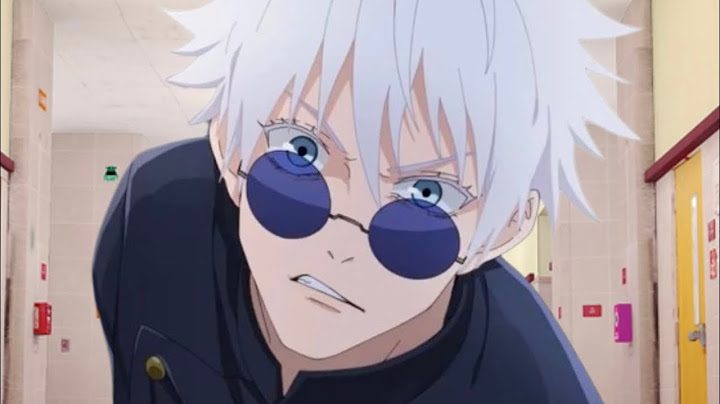 Gojo still acts like a Super Senior 😭