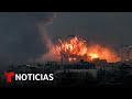 Más de 300 muertos en Franja de Gaza por misiles de Israel | Noticias Telemundo