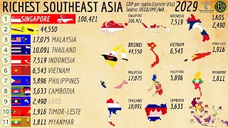 ประเทศที่ร่ำรวยที่สุดในเอเชียตะวันออกเฉียงใต้