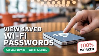 Wifi Password Kaise Pata Kare || How to See Connected WiFi Password & QR Code #shorts