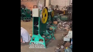 we focus on manufacturing strapping clip and buckle machine for 15 years