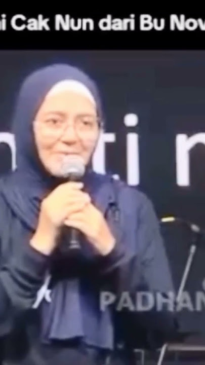 Info Kondisi terkini Cak Nun dari Bu Novia Kolopaking #caknun #emhaainunnajib #maiyah #padhangmbulan