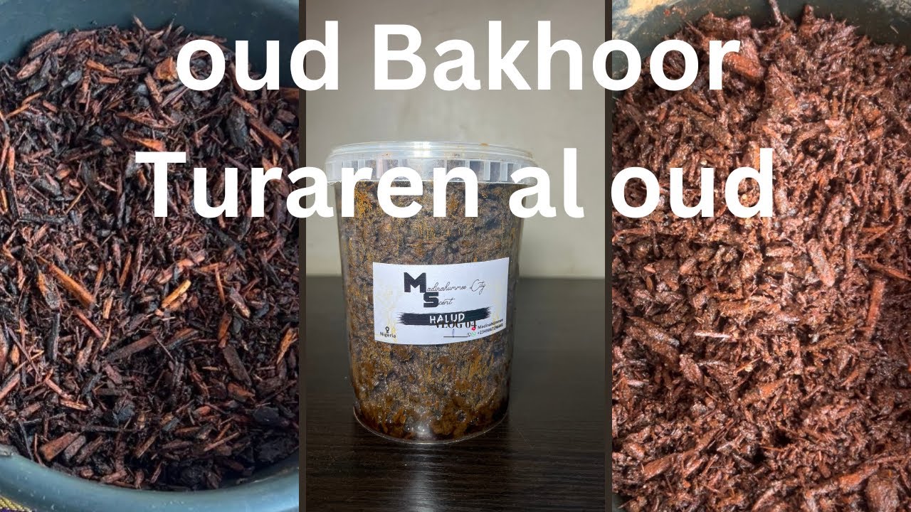 Oud Bakhoor / How to make Oud Bakhoor/ Turaren wuta 
