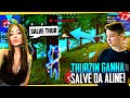 LOUD THURZIN GANHA O PRIMEIRO SALVE DA ALINE FARIA EM LIVE, CORINGA MOSTRA BOCA 09 DANÇANDO NA LIVE