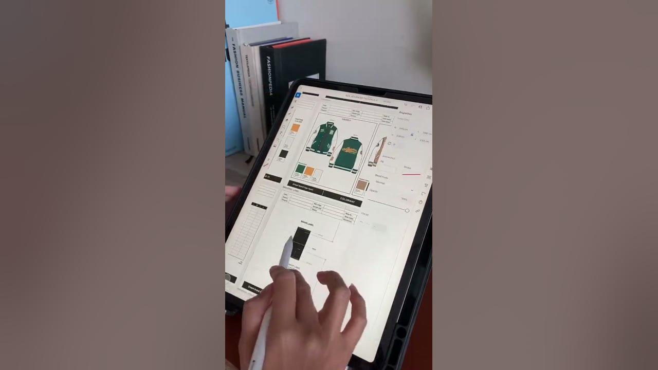 Fashion Tech Pack Tutorial iPad #fashiondesign #streetwear #procreate #fashionillustration  #art