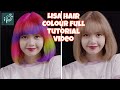 Blackpink Lisa Hair Color Tutorial | Digital Art Using Ibis Paint X