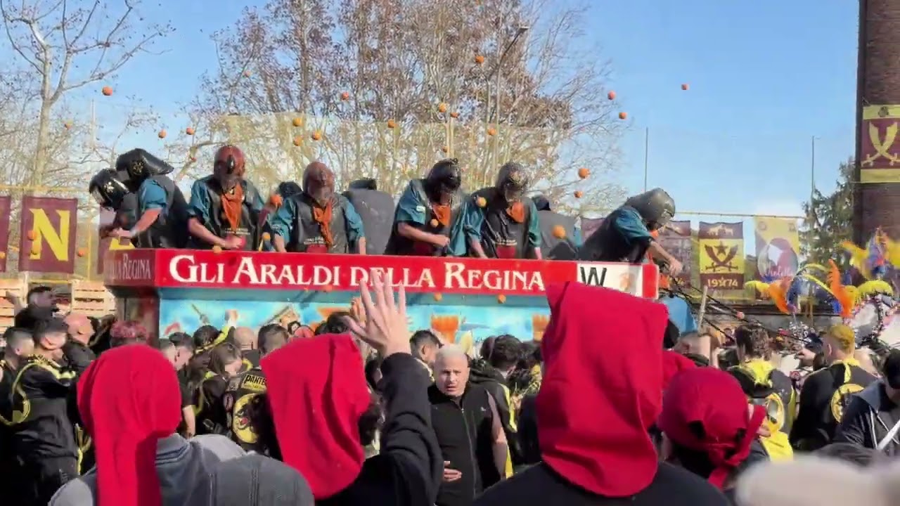CARNEVALE IVREA - BATTAGLIA DELLE ARANCE 2026, domenica 15 febbraio