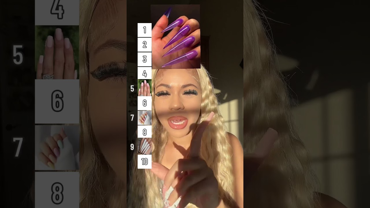 Ranking nails I would wear 