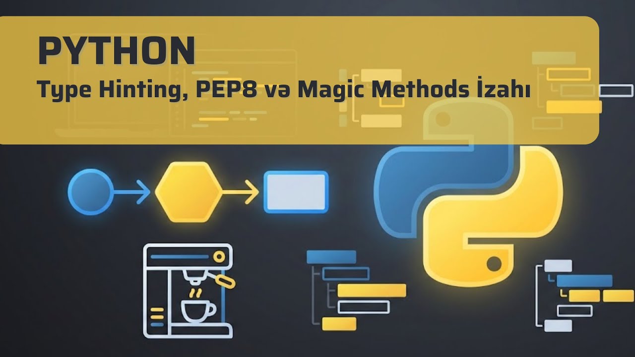 Python - Type Hinting, PEP8 və Magic Methods İzahı