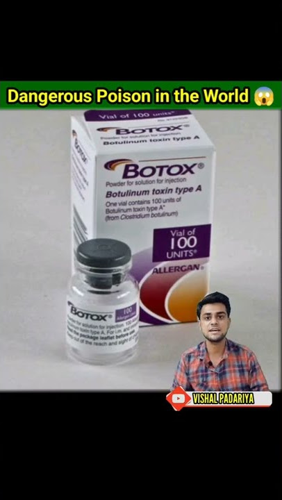 Dangerous Poison in the World 🌍😱#shorts #botox #trending #shortsvideo #viral #ytshorts #short #facts