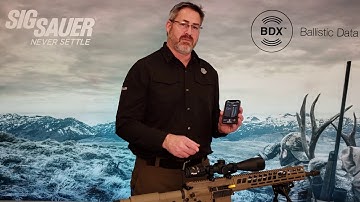 Instrucciones SIG BDX App 05 Ballistic Holds