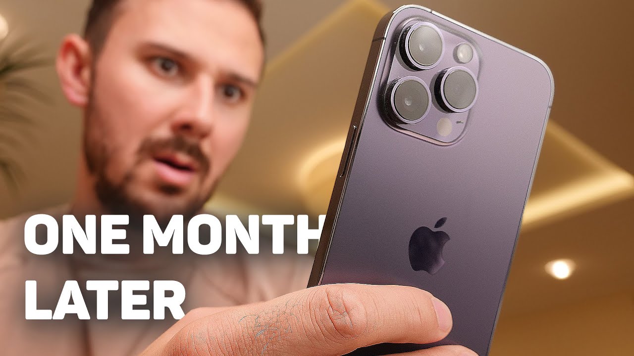 iPhone 14 Pro Max AFTER ONE MONTH - DON'T MAKE MY MISTAKE - YouTube