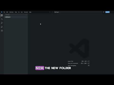 PROCEDURE TEXT  - HOW TO CREATE NEW FOLDER AND NEW FILES IN VISUAL STUDIO CODE