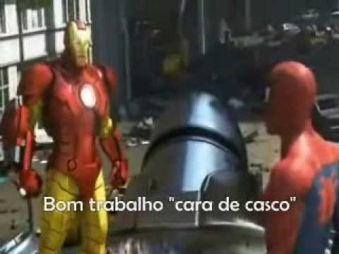 Homem Aranha, Hulk e Homem de Ferro salvam o dia!