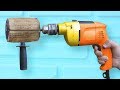 Bright Idea With Drill and Wood!