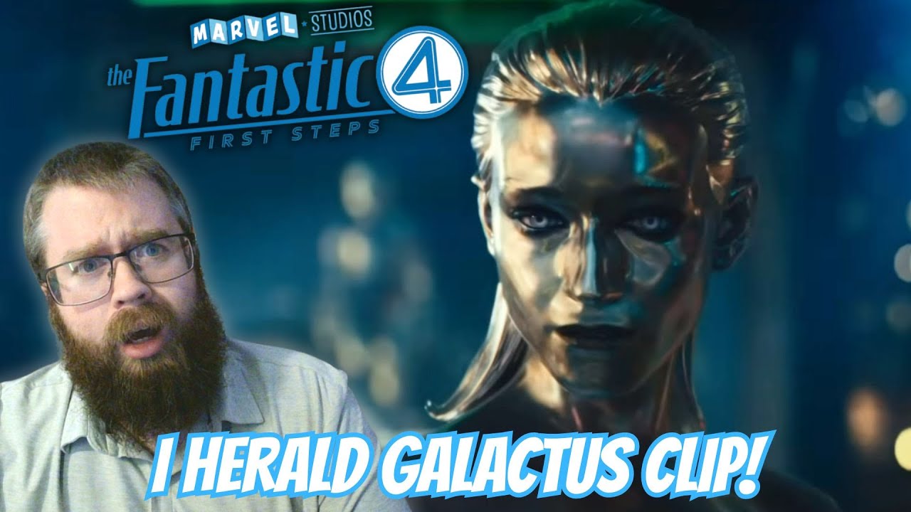 The Fantastic Four: First Steps | Official Clip 'I Herald Galactus' REACTION!!!