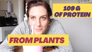 Vegan what I eat in a day HIGH PROTEIN
