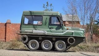 #1876.#ГУСЕНИЧНЫЙ ВЕЗДЕХОД САМОДЕЛКА ИЗ УАЗА 469 (АВТО БЛОГ 2018)