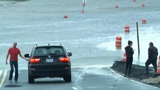 Hurricane Matthew makes landfall in South Carolina