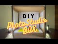 How to make a photo studio box  tutorial  diy  photography lighting