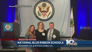 Roanoke County represented at National Blue Ribbon School awards ceremony