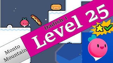 Dadish 1 - Level 25 + Star Walkthrough