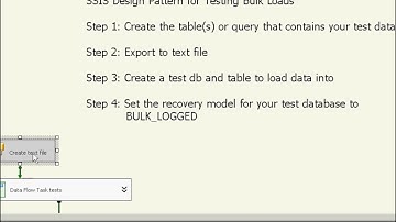 MSBI - SSIS - Testing Bulk Loads - Part-127