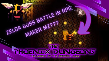 Hornakel Boss-battle - The Phoenix Dungeons - RPG Maker MZ Development update #abs #rpgmakermz