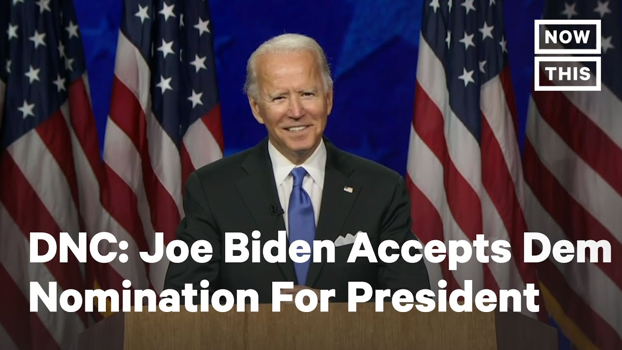 Watch Joe Biden Accept the 2020 Democratic Nomination for President (Full Speech) | NowThis
