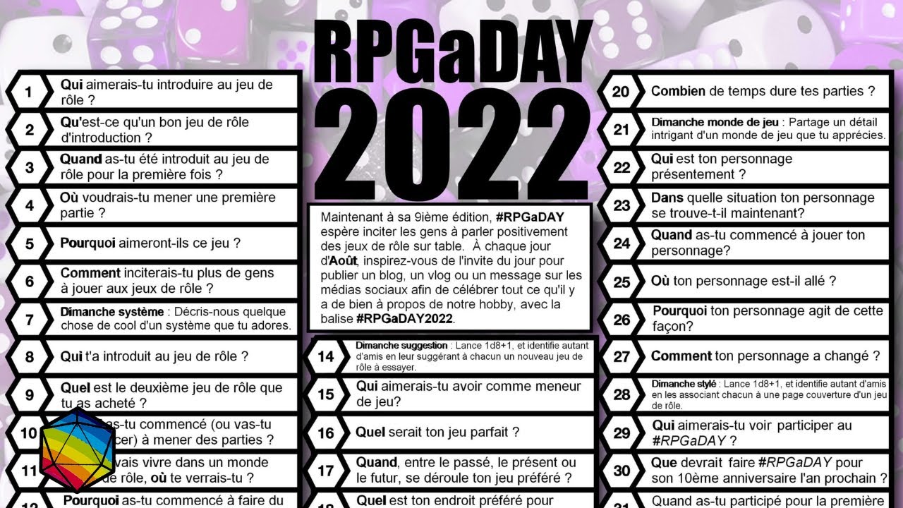 RPGaDay2022 - YouTube