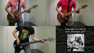 Lagwagon - Max Says : guitar &amp; bass cover (playthrough) by JiiHoo