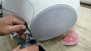 How to repair inflatable endcone leak.