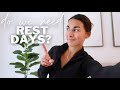 DO WE NEED REST DAYS?!? | why they&#39;re important, how I spend my rest days &amp; active recovery days!!