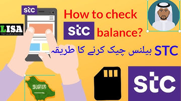 How to check STC balance (call+internet) in Saudi Arabia?