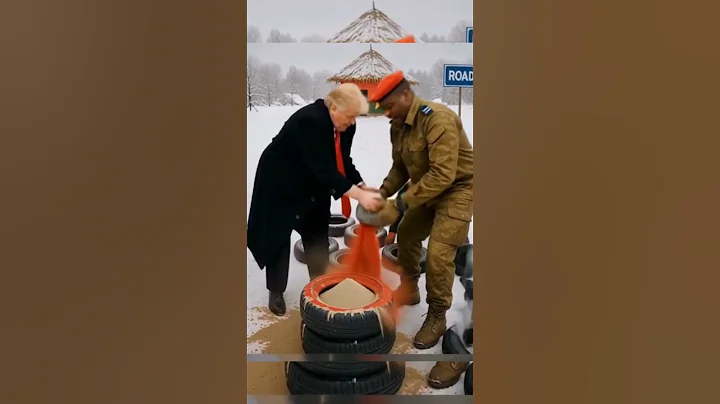 Fun !! 😻😃 Donald Trump and his fiend 😃 #shorts #ai #funny #cute #comedy