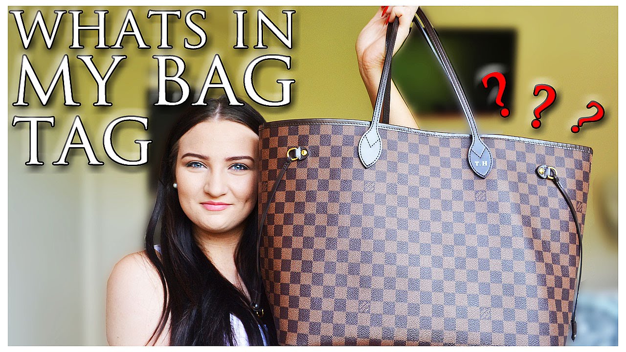 What&#39;s In My Bag? ♡ | Louis Vuitton Neverfull GM - YouTube