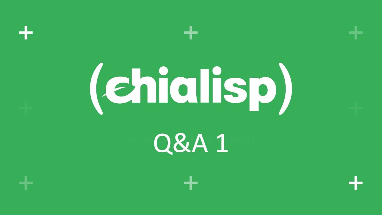 Chialisp Q&A - Session 1 - YouTube