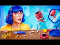 Ladybug Makeover: From Nerd to Miraculous Ladybug in Real Life!