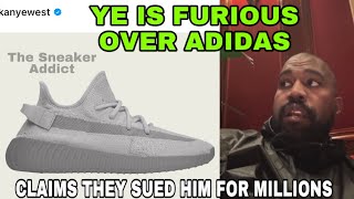 Kanye West rant adidas is selling Fake Yeezy shoes & being Sued for Millions of Dollars! #trending