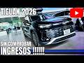 NUEVO VOLKSWAGEN TIGUAN COMFORTLINE 2026 TSI *SIN INGRESOS - RESEÑA SUV TURBO 150 HP DSG 7