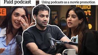 Why do Bollywood celebrities use Raj Shamani's podcast as a PR strategy? Paid podcasts