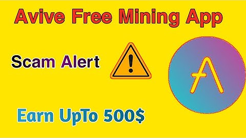 Avive Free Mining App || Avive App Scam Alert || Free Mining App