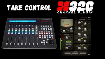 Control the 32c Channel Plugin with your DAW Controller