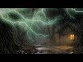 Rainstorm Night Forest for Stress Relief Sleep