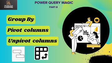 Group By, Pivot & Unpivot columns in Power BI| Power Query Editor( Part-8)| @TheAnalyticalCoding